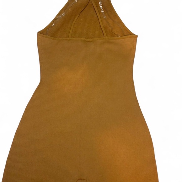 Wild Fable Tan Ribbed Halter Romper - Picture 6 of 6